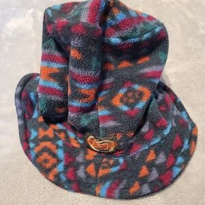 WHIRLWIND ADULT UNISEX MULTI COLORED BUCKET HAT EUC FUN COLORFUL DESIGNER